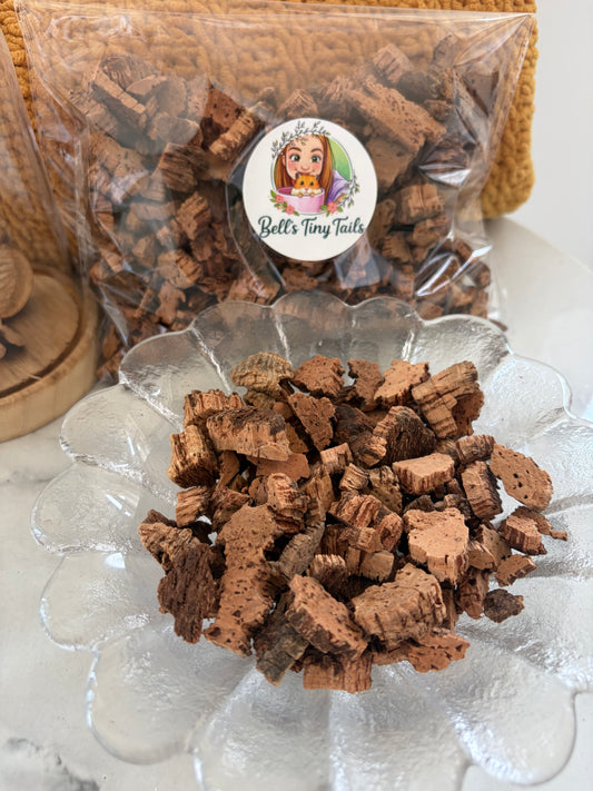 100g Natural Larger Cork Granules Digging Substrate