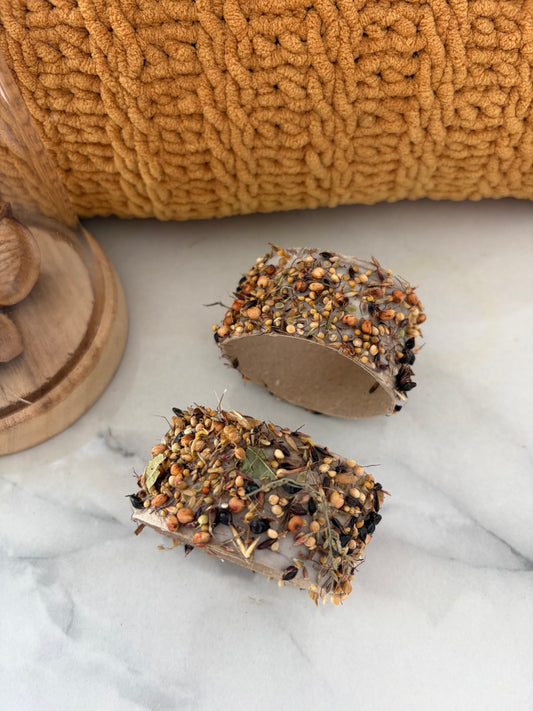 2 x Handmade Seed Boredom Breakers Rolls