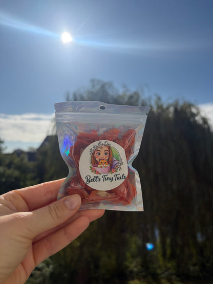 25g Dried Carrot Slices Treats For Rodents