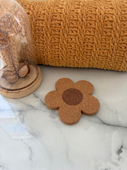 Flower Cork Mat For Small Animals