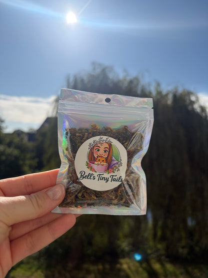 25g Dried Broccoli Treats For Small Animals