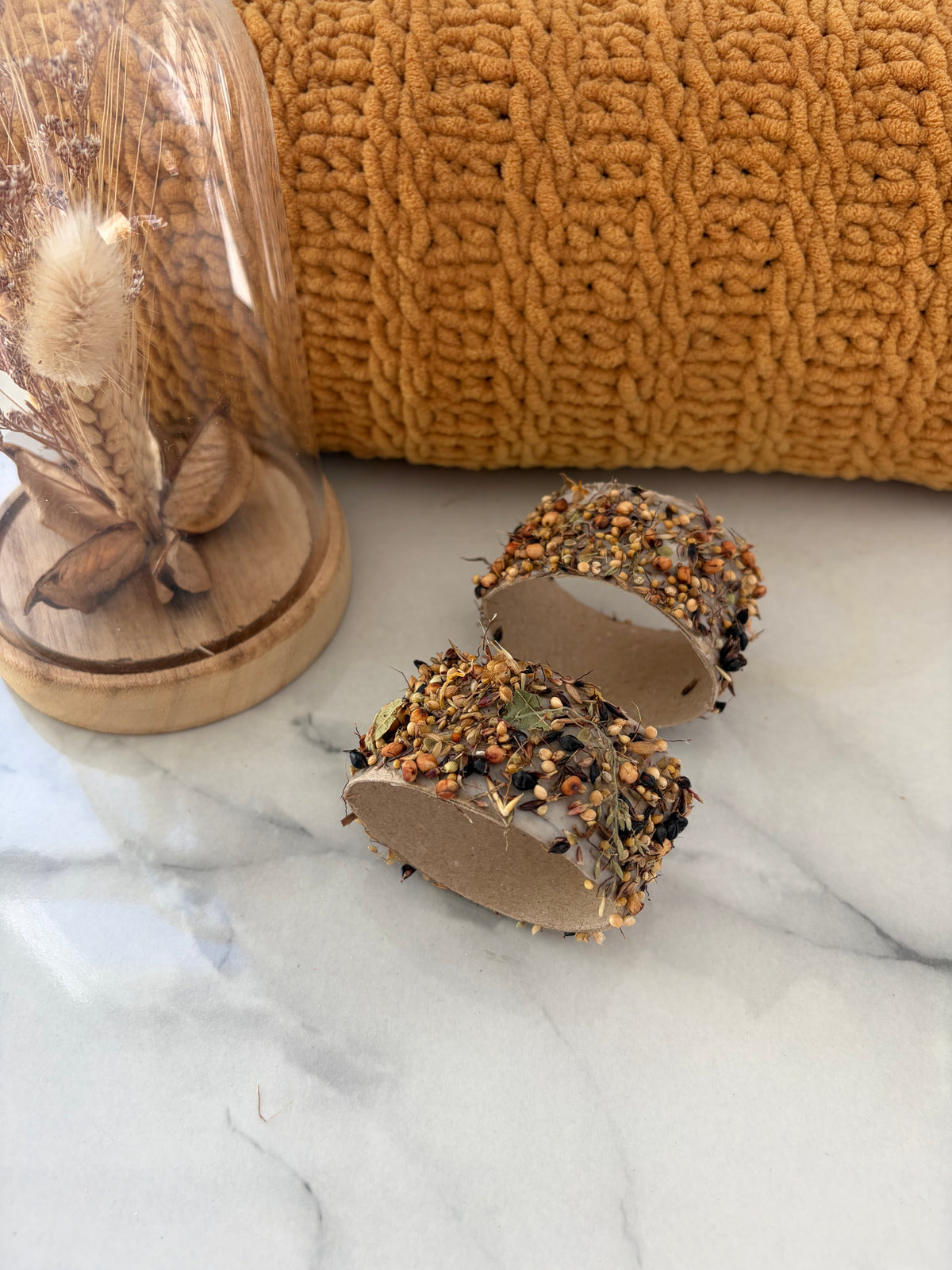 2 x Handmade Seed Boredom Breakers Rolls