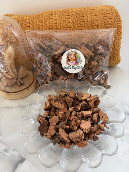 100g Natural Larger Cork Granules Digging Substrate