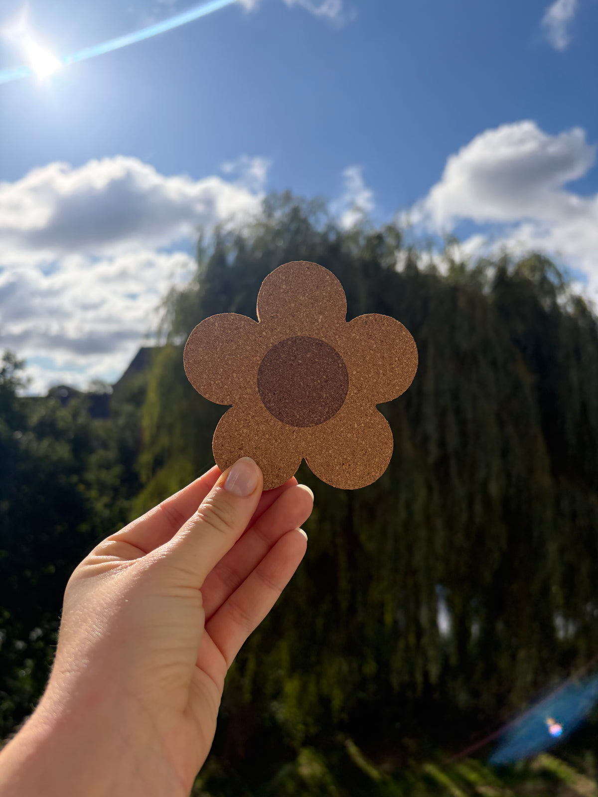 Flower Cork Mat For Small Animals