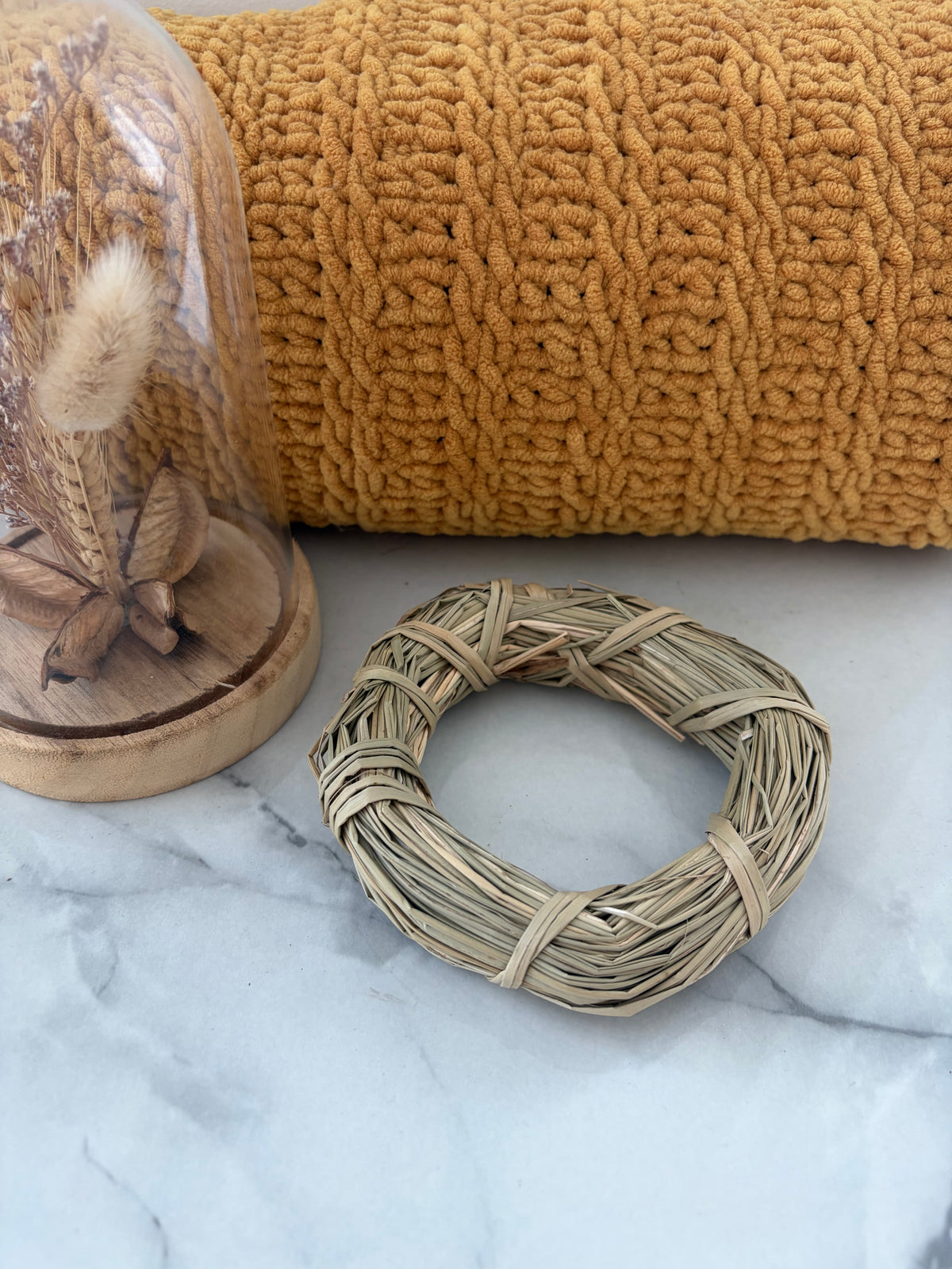 Seagrass Ring Chew Suitable For Small Animals
