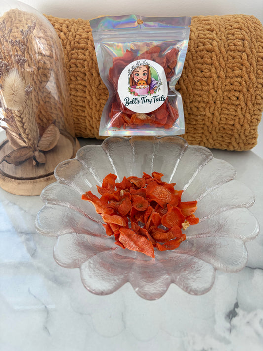25g Dried Carrot Slices Treats For Rodents