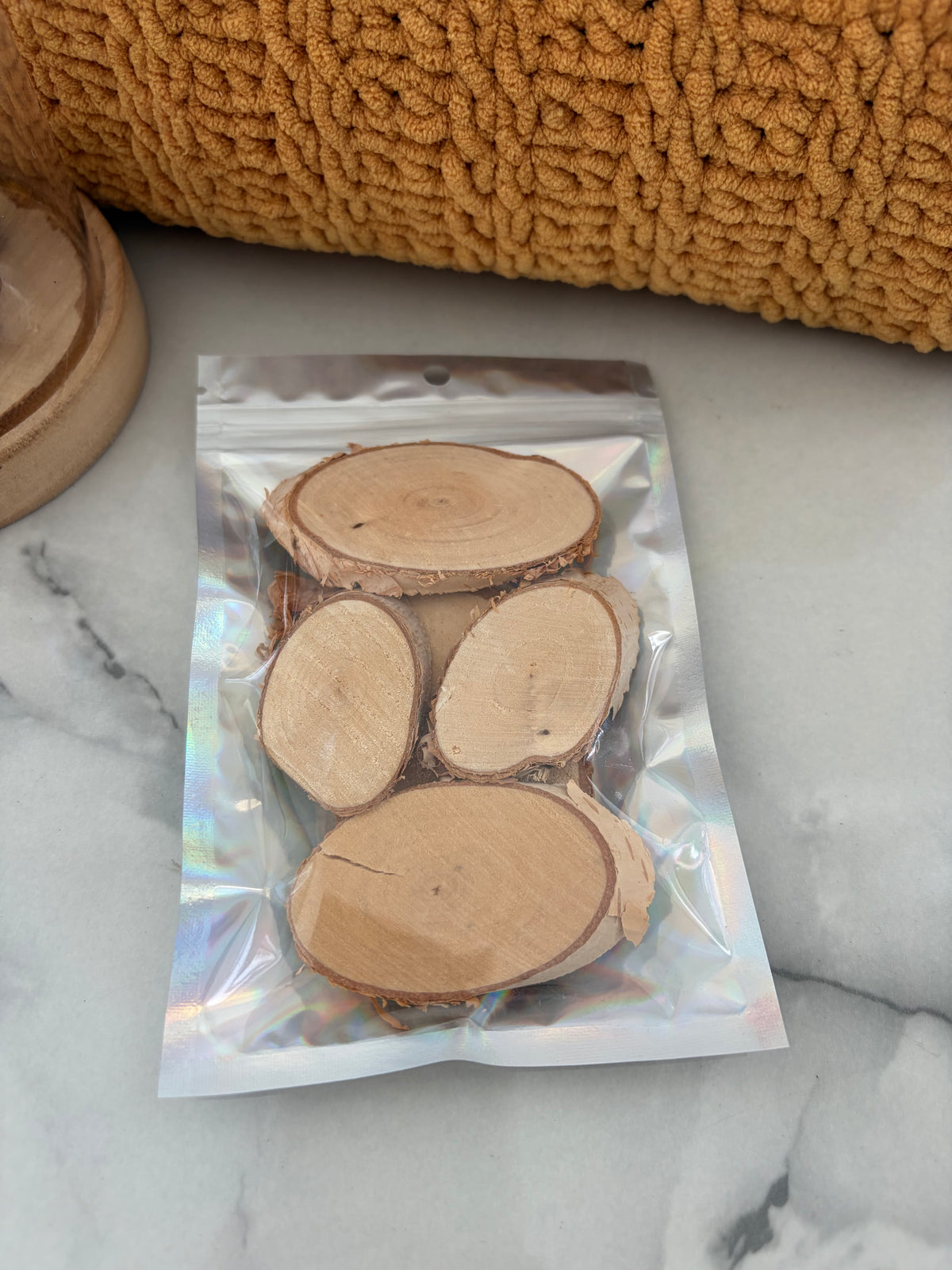 5 x Birch Slices For Hamsters, Gerbils, Rats, Mice & Guinea Pigs