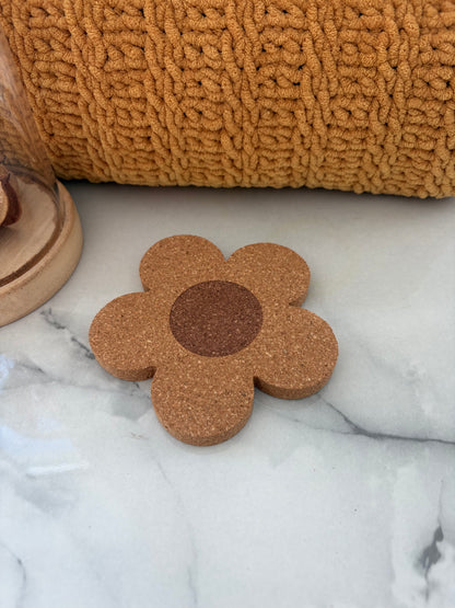 Flower Cork Mat For Small Animals