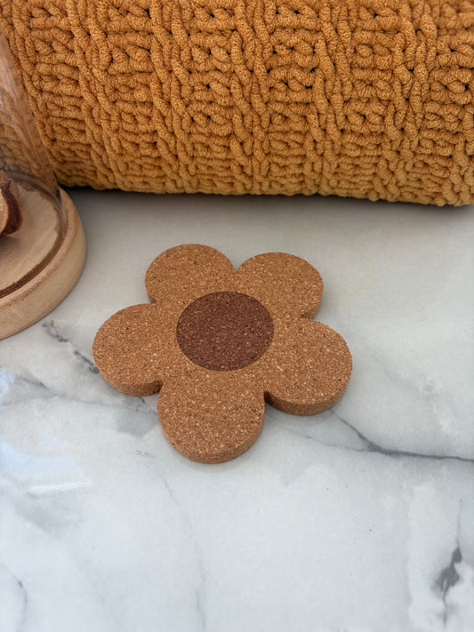 Flower Cork Mat For Small Animals