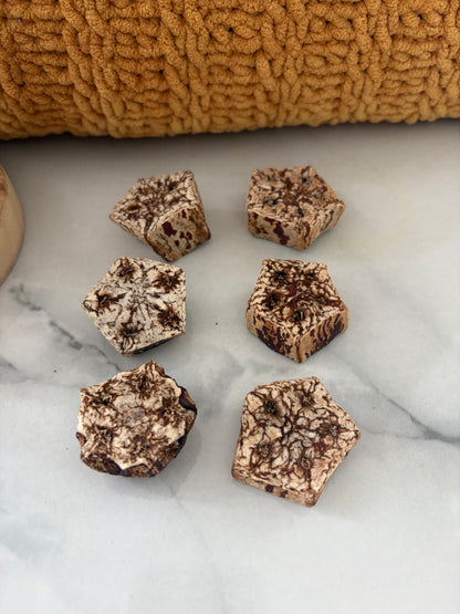 6 x Mahogany Pod Fruit Slices Chews For Small Animals