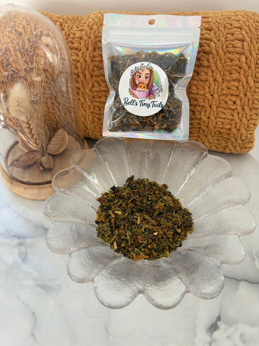 25g Dried Broccoli Treats For Small Animals