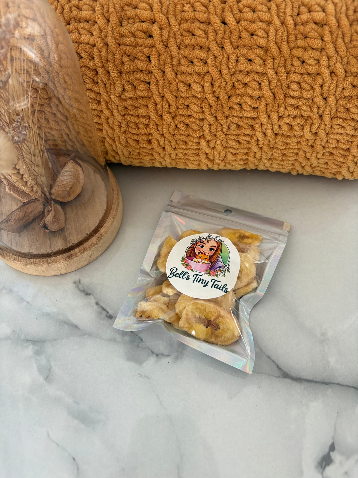 25g Organic Dried Banana Treats
