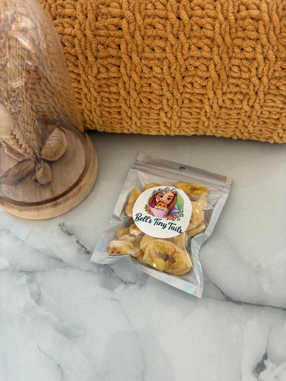 25g Organic Dried Banana Treats