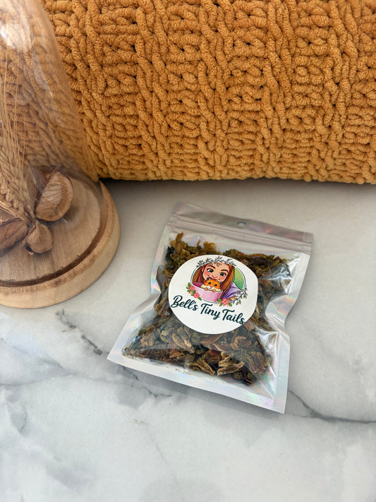 25g Dried Broccoli Treats For Small Animals