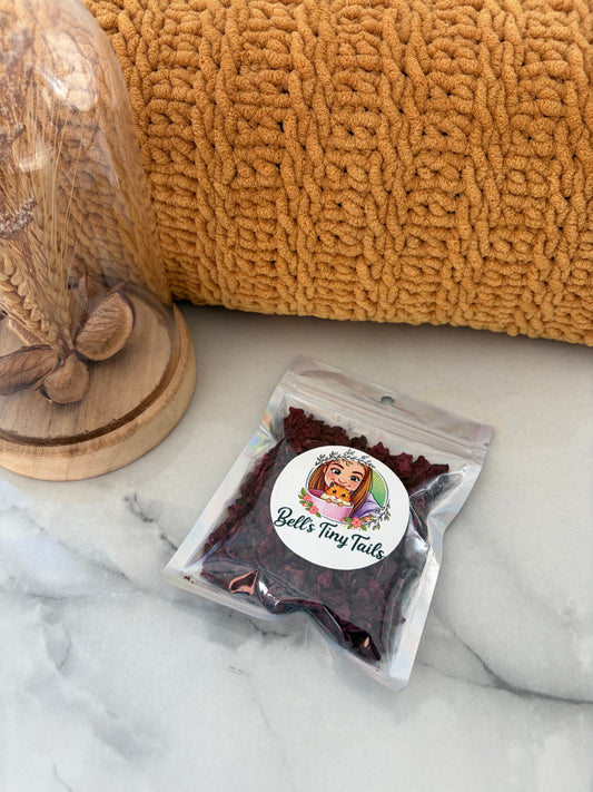 25g Dried Beetroot Treats For Rodents