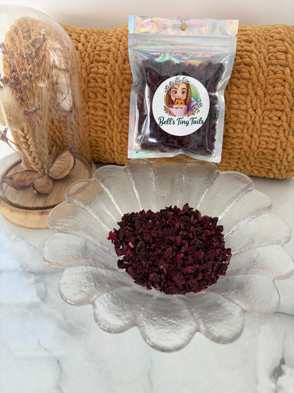 25g Dried Beetroot Treats For Rodents